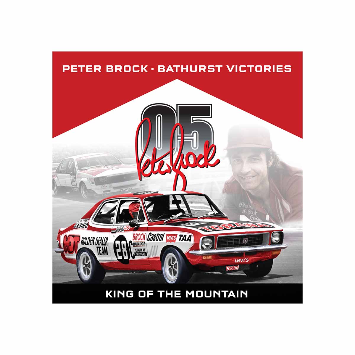Peter Brock Bathurst Victories Silver-plated Penny 9-Coin Collection