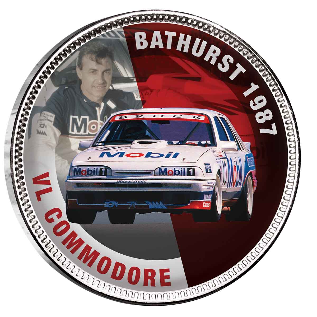 Peter Brock Bathurst Victories Silver-plated Penny 9-Coin Collection