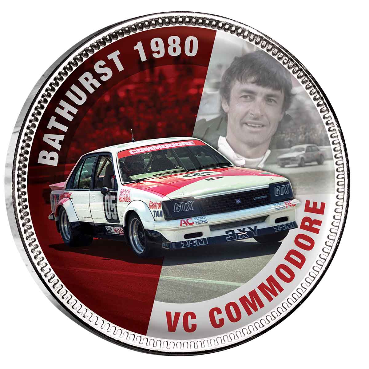 Peter Brock Bathurst Victories Silver-plated Penny 9-Coin Collection