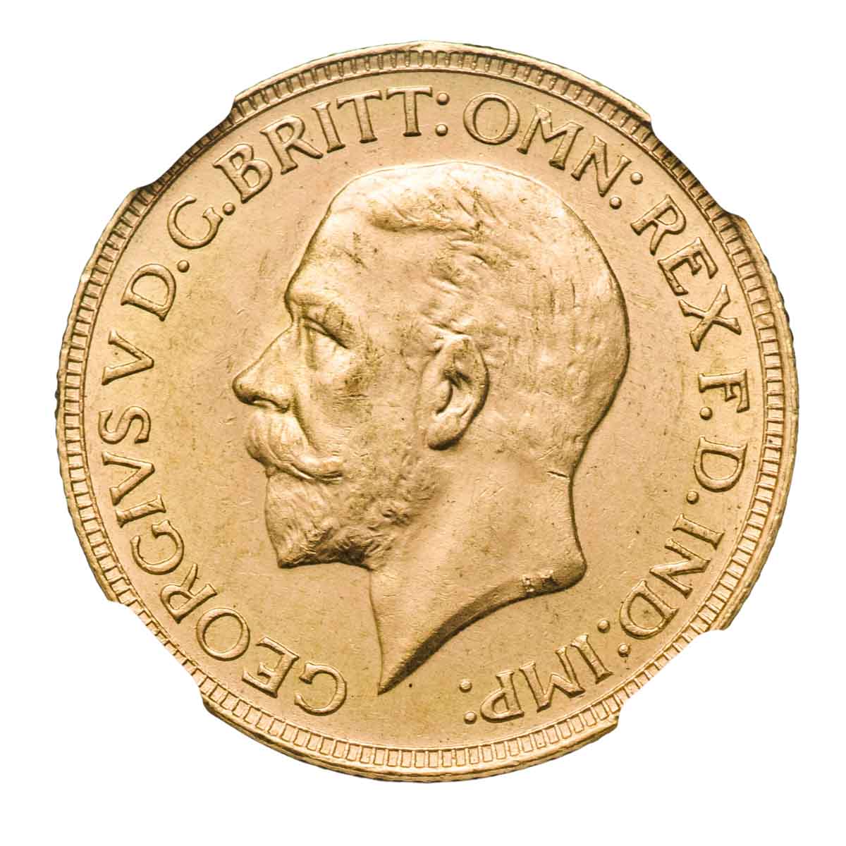 George V 1930P Gold Sovereign NGC MS64 (Choice Uncirculated)