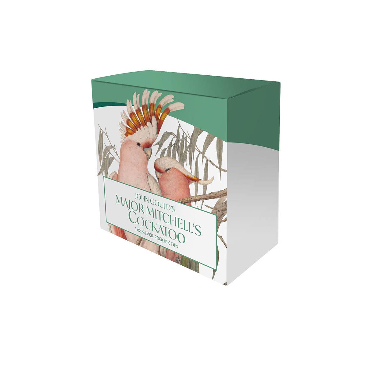 Birds of Australia 2023 $1 Major Mitchell's Cockatoo 1oz Silver Proof Coin