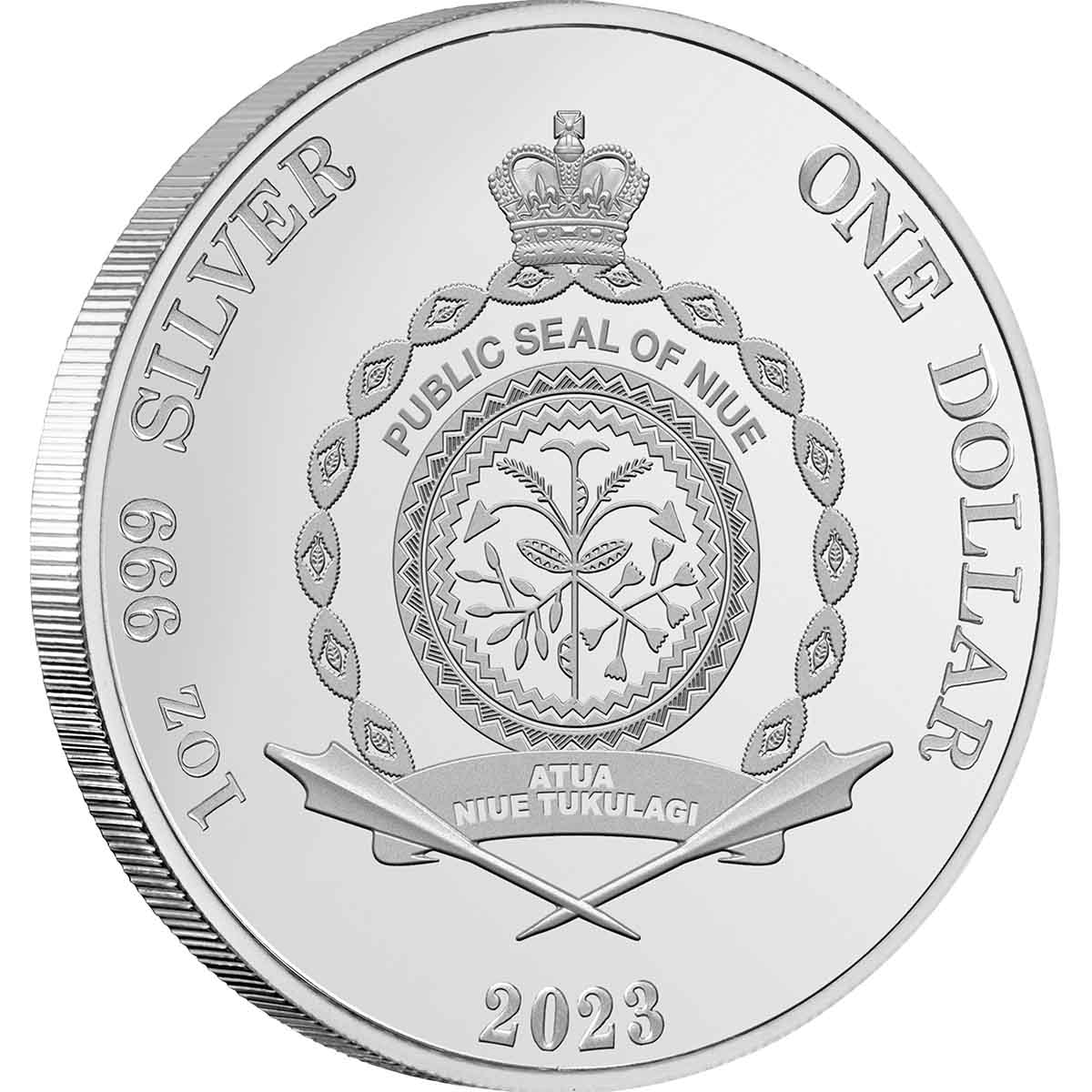 Birds of Australia 2023 $1 Major Mitchell's Cockatoo 1oz Silver Proof Coin