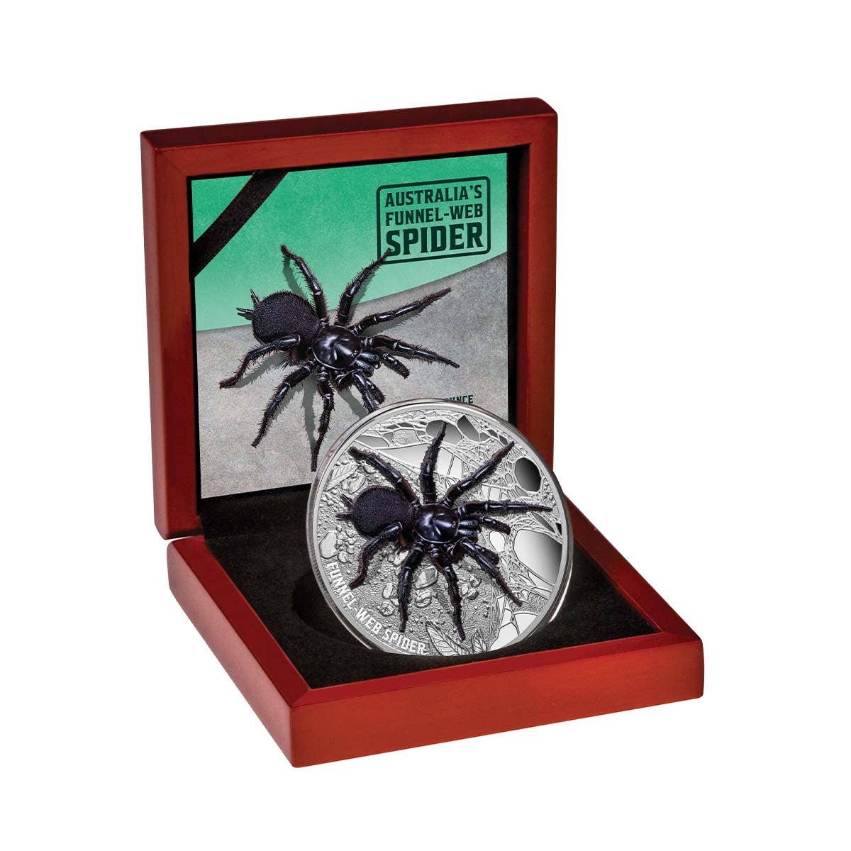 Australia's Funnel-Web Spider 2023 $10 Ultra High Relief 5oz Silver Proof Coin