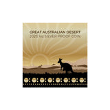 Great Australian Desert 2023 $100 Platinum Plating 1oz Gold Proof Coin