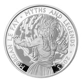 Myths and Legends Morgan Le Fay 2023 UK 1oz Silver Proof Coin