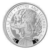 Myths and Legends Morgan Le Fay 2023 UK 1oz Silver Proof Coin