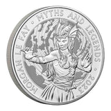 Myths and Legends Morgan Le Fay 2023 UK £5 Brilliant Uncirculated Coin