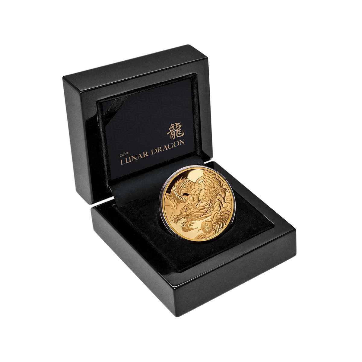 Lunar Year of the Dragon 2024 $100 1oz Gold Proof Coin