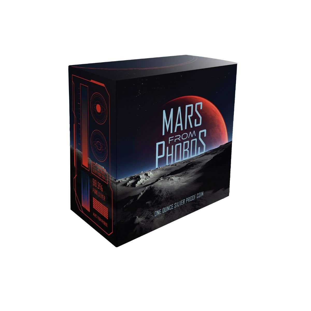 Mars from Phobos 2024 $1 1oz Silver Proof Coin