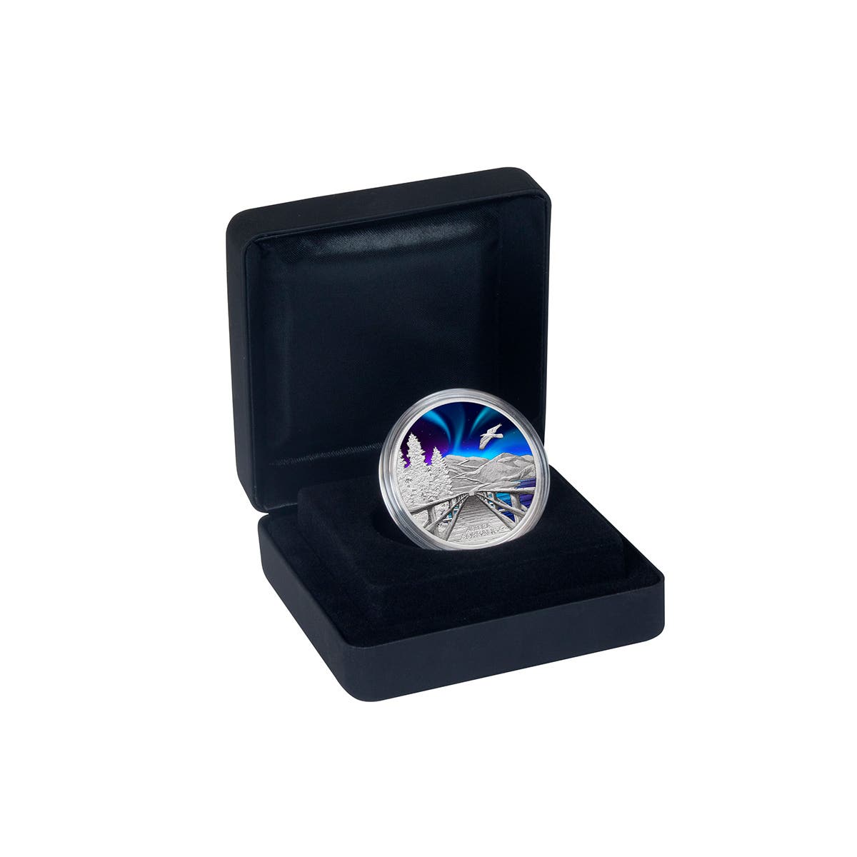 Aurora Borealis 2023 $1 1oz Silver Proof Coin