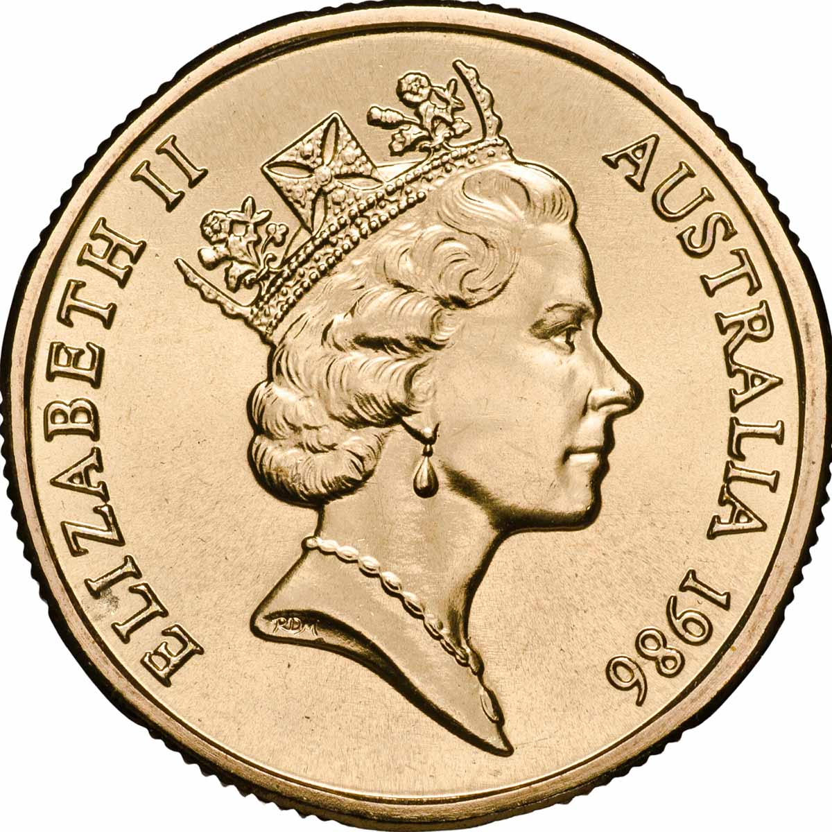 Australia International Year of Peace 1986 $1 Aluminium-Bronze Uncirculated 20-Coin RAM Mint Roll