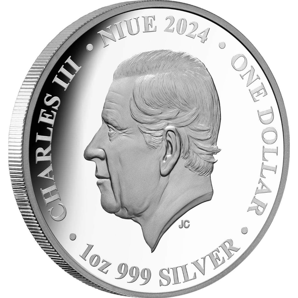 Black Swan 2024 $1 1oz Silver Proof Coin