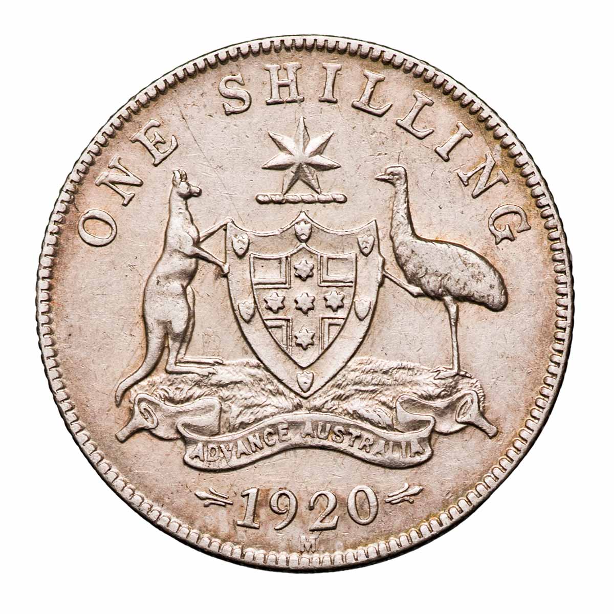 1920 Shilling Extremely Fine