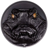 Hunters by Night 2023 $10 Caiman 2oz Black Proof Coin