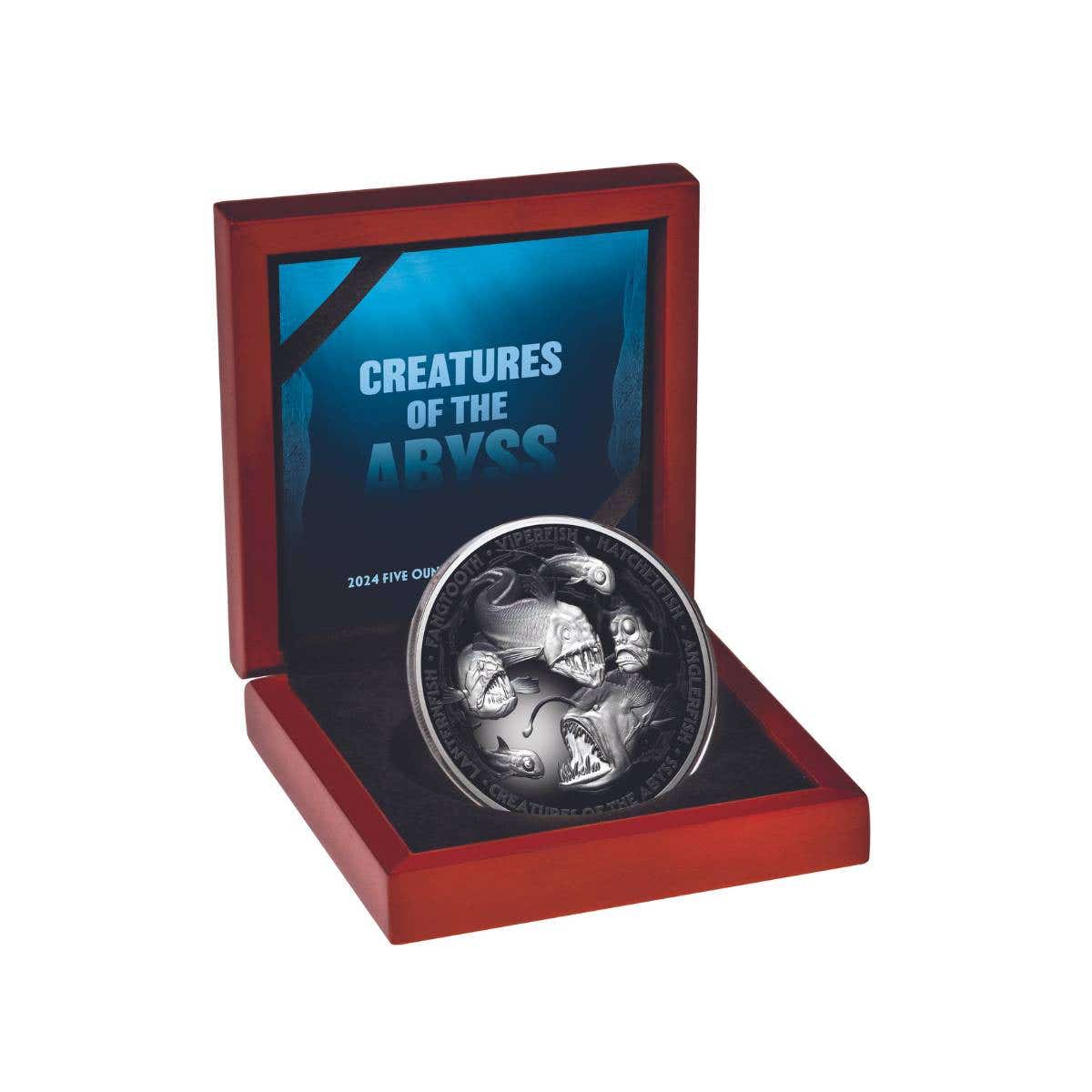 Creatures of the Abyss 2024 $10 5oz Silver Proof Coin