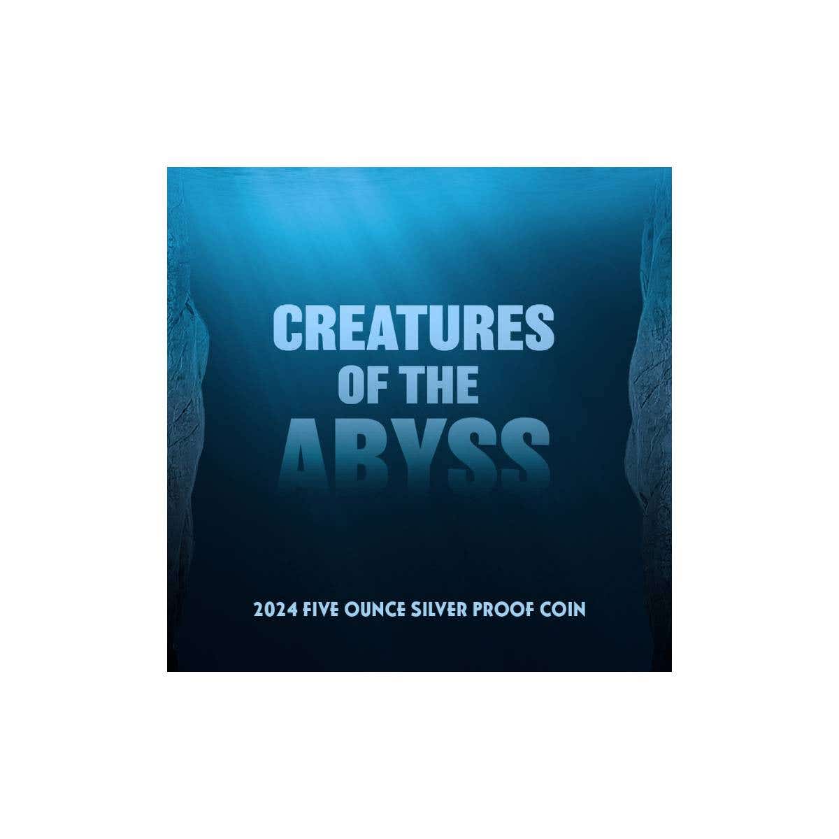 Creatures of the Abyss 2024 $10 5oz Silver Proof Coin