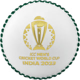 ICC Men's Cricket World Cup 2023 3D White Cricket Ball 250g Silver Commemorative