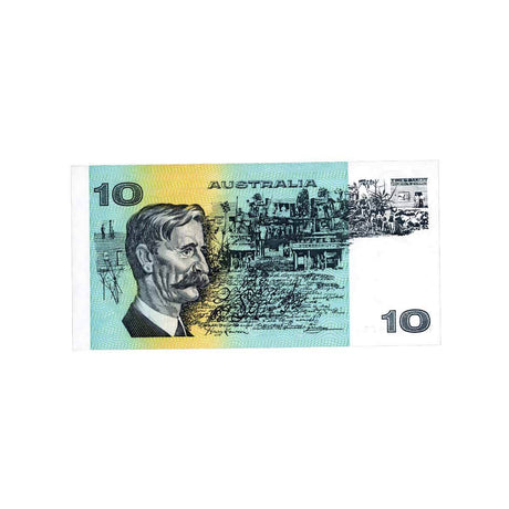 1979 $10 R307b Knight/Stone OCR-B Serials Banknote Uncirculated