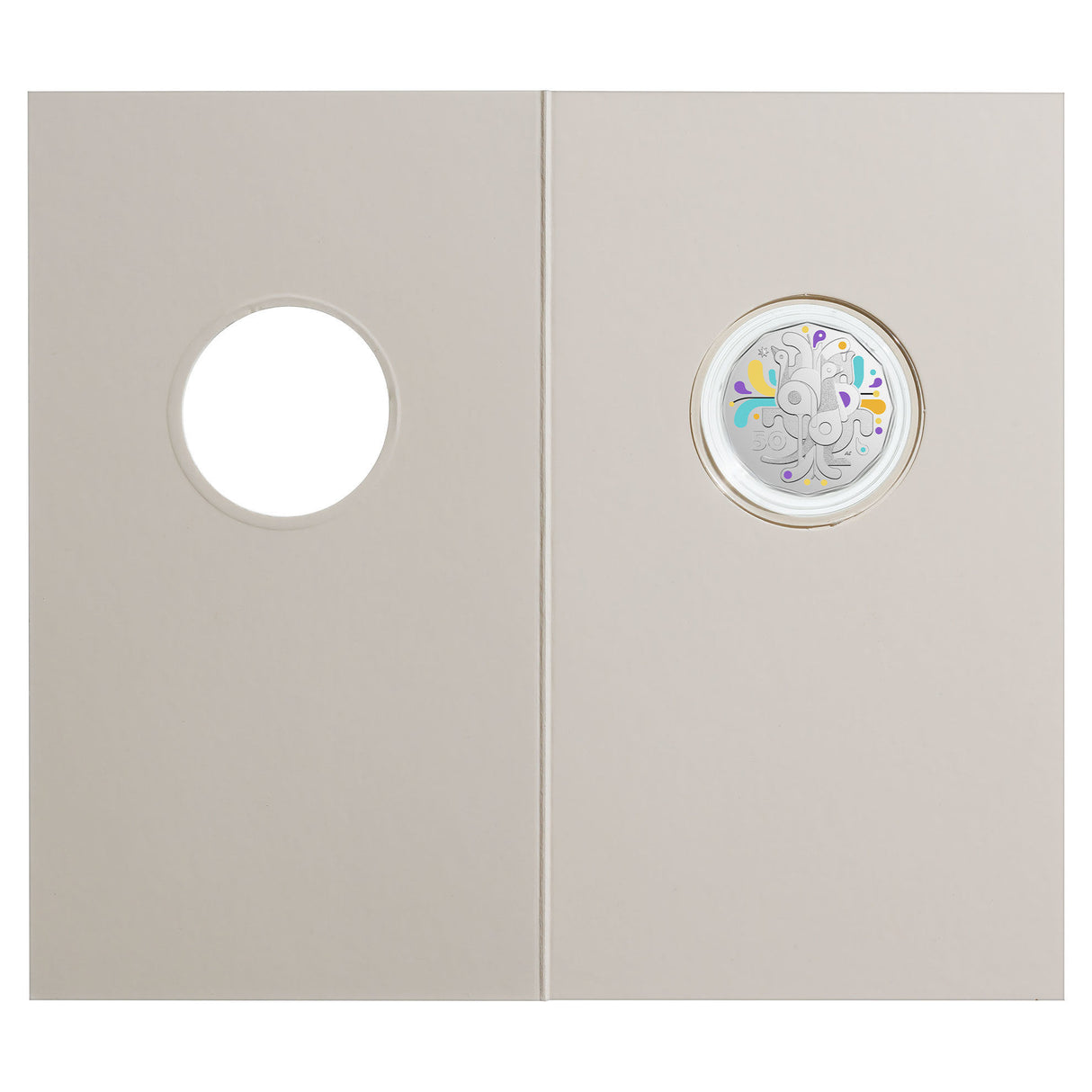 Australia Celebrations 2025 50c Colour Cupro-Nickel Uncirculated Coin