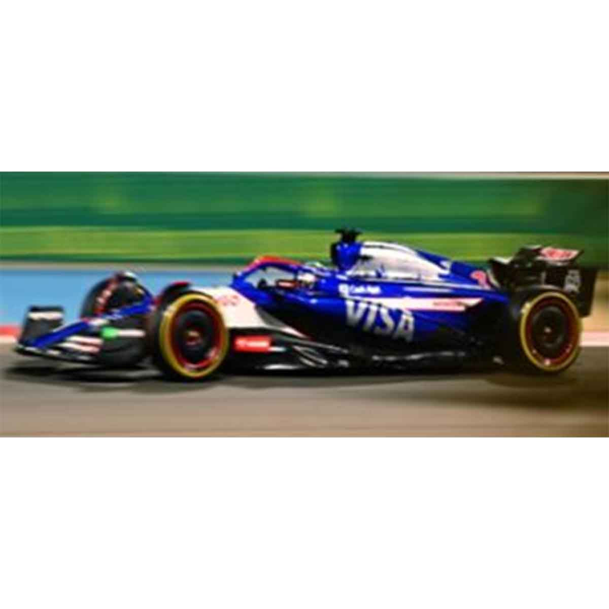 Visa Cash App RB Formula One Team VCARB 01 No.3 TBC 2024 - Daniel Ricciardo - 1:18 Scale Resin Model Car