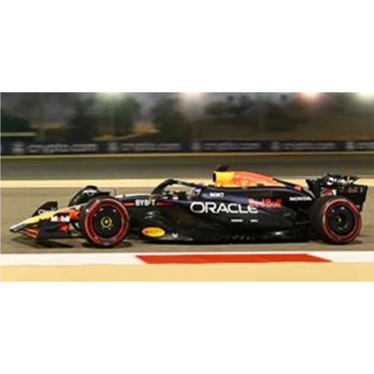 Oracle Red Bull Racing RB20 No.1 Winner Bahrain GP 2024 - Max Verstappen - 1:18 Scale Resin Model Car