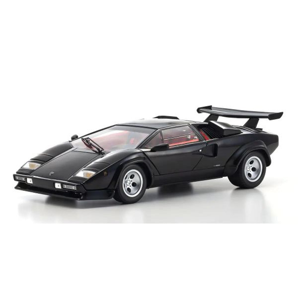 Lamborghini Countach LP 5000 Quattrovalvole Black - 1:18 Scale Diecast Model Car
