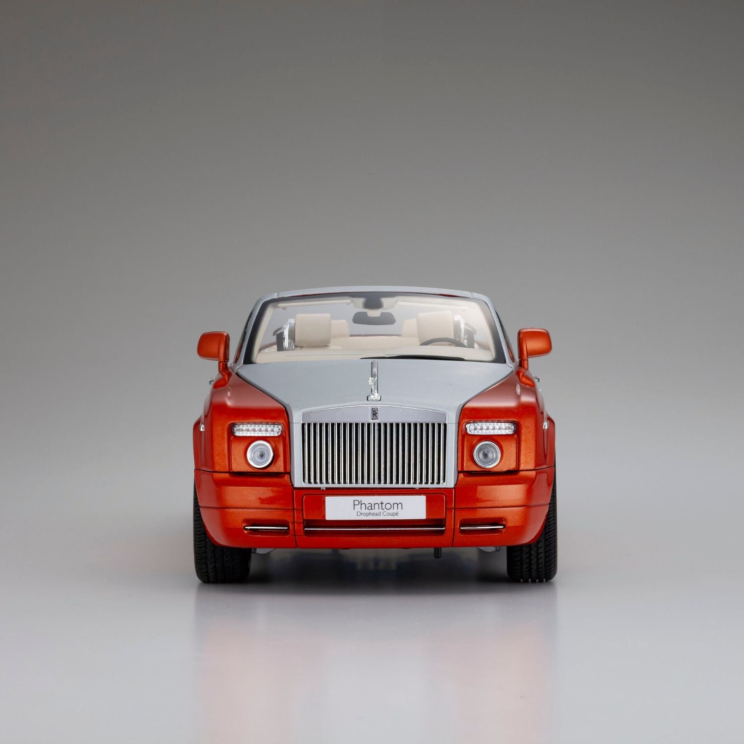 Rolls-Royce Phantom Drophead Coupe - Orange - 1:18 Scale Diecast