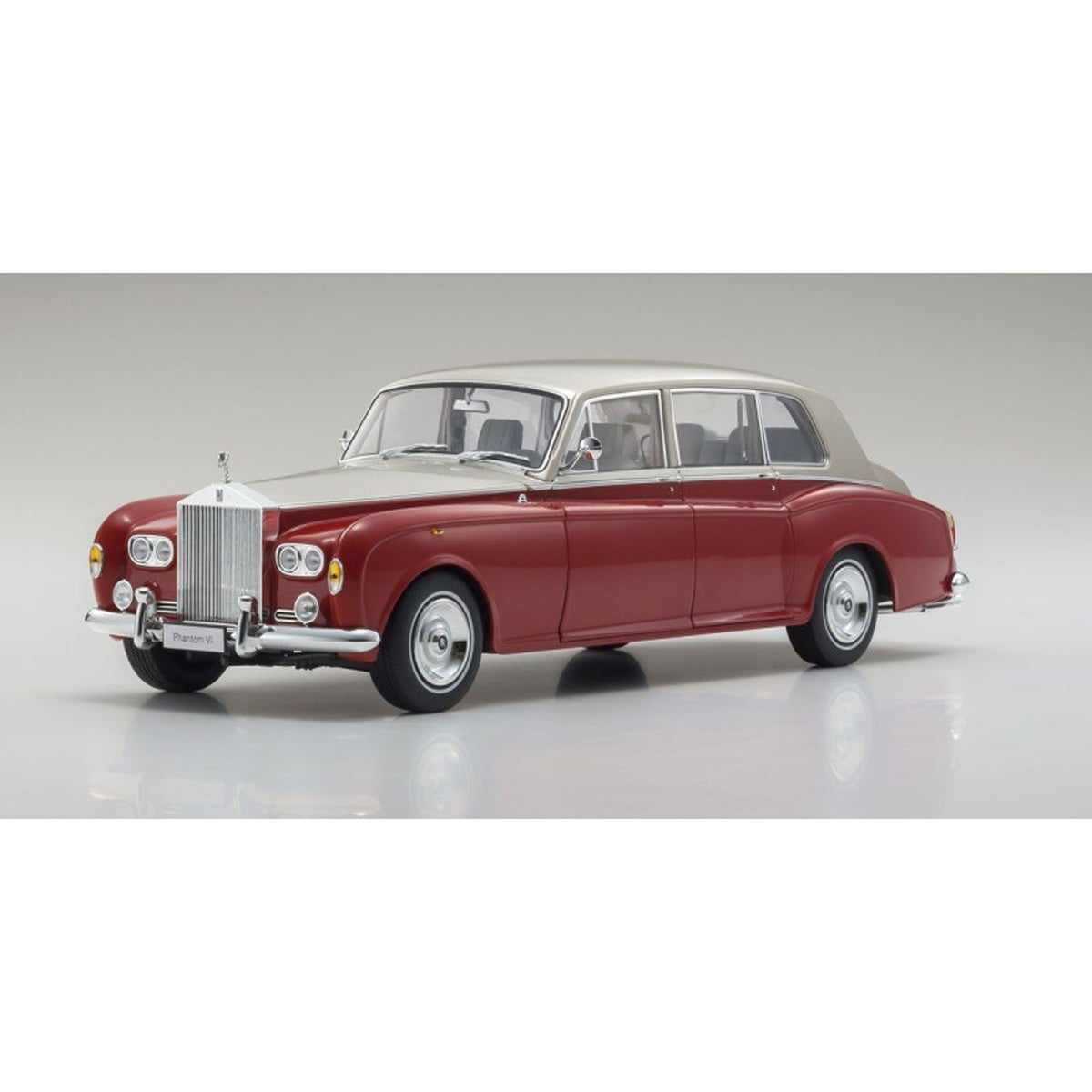 Rolls-Royce Phantom VI Red/Light Beige - 1:18 Scale Diecast Model Car