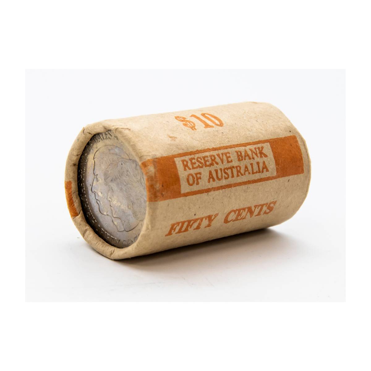 Australia 1981 50c Royal Wedding Mint Roll (20 Uncirculated Coins)