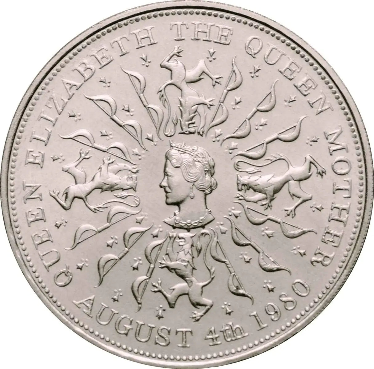 Set of Four Uncirculated British Crowns