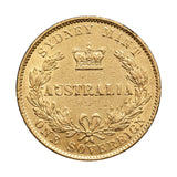 Queen Victoria 1867 Sydney Mint Sovereign Type II Fine-Very Fine