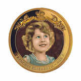 Queen Elizabeth II 2016 $1 Princess Elizabeth Gold-plated Proof Coin
