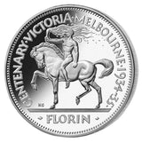 Melbourne Centenary 1934-35 Florin Replica