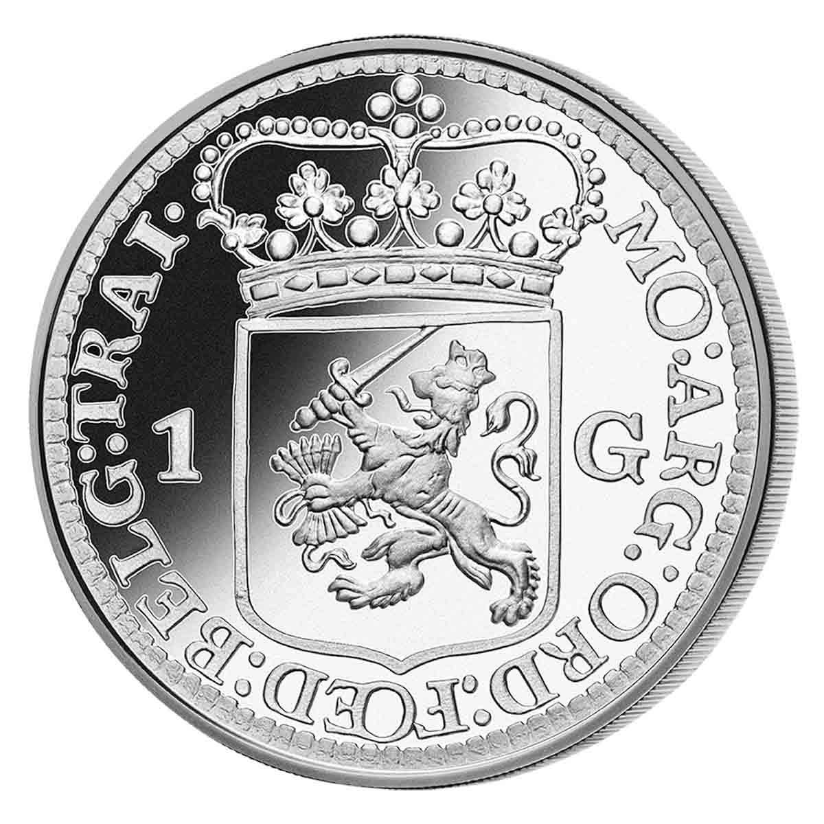 Netherlands 1748-94 Silver Guilder Replica