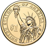 US Presidents 2009 $1 James K. Folk Gold-plated Coin