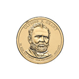 US Presidents 2011 $1 Ulysses S. Grant Gold-plated Coin