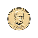US Presidents 2013 $1 William McKinley Gold-plated Coin