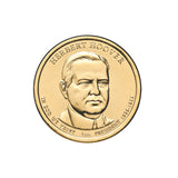 US Presidents 2014 $1 Herbert Hoover Gold-plated Coin