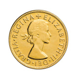 1953 First QEII Portrait Gold-Plated Penny