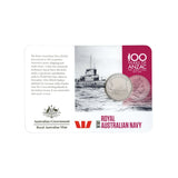 Australia 2015 20c Royal Australian Navy Cupro-Nickel Uncirculated Coin