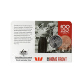 Australia 2015 20c Home Front Cupro-Nickel Uncirculated Coin