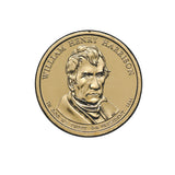 US Presidents 2009 $1 William Henry Harrison Gold-plated Coin