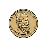 US Presidents 2011 $1 Rutherford B Hayes Gold-plated Coin