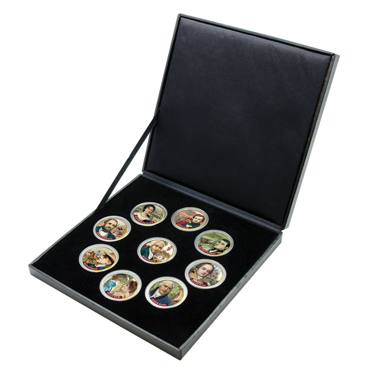 People Who Shaped Australia Enamel Penny Collection