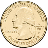 US National Parks 2010 Mount Hood Gold-plated Coin