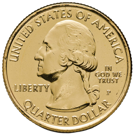 US National Parks 2012 Denali Gold-plated Coin