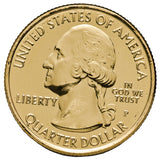 US National Parks 2016 Harpers Ferry Gold-plated Coin