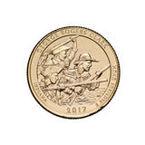US National Parks 2017 George Rogers Clark Gold-plated Coin