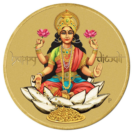 Happy Diwali 2017 $1 Stamp & Coin Cover