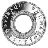 1757 Holey Dollar Replica